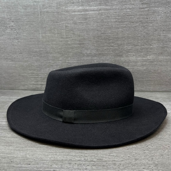 Peruvian Connection Women’s Western Hat Black Fur Felt EUC - Picture 9 of 9